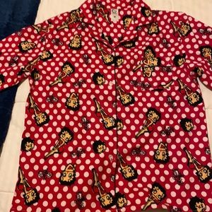 Brand NEW Betty Boop pajamas set